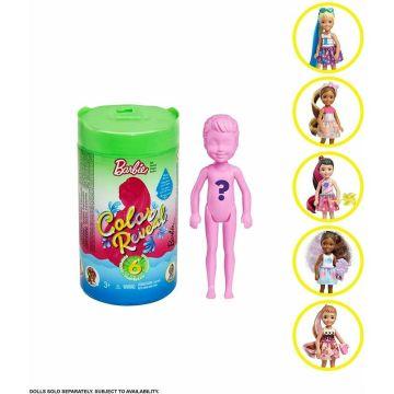 Muñeca Chelsea serie comida Barbie Color Reveal