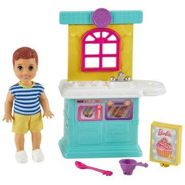 Muñeco y set de juegos Barbie Skipper Babysitters Inc.