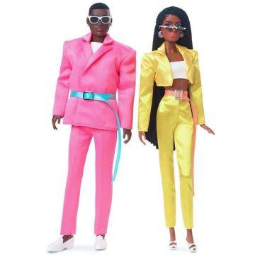 Set de regalo Convención  2021 de Barbie Barbie y Ken Power Pair Versión AA