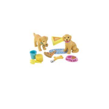 Set de juego Barbie I Love Pets (Golden Retrievers)