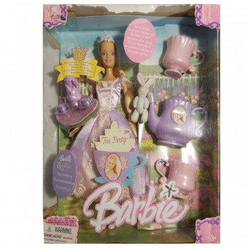 Muñeca Barbie es Rapunzel - Barbie Princess Collection Tea Party