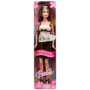 Muñeca Barbie Fashion Fun Lace Top
