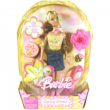 Mupñeca Barbie Spring Scene