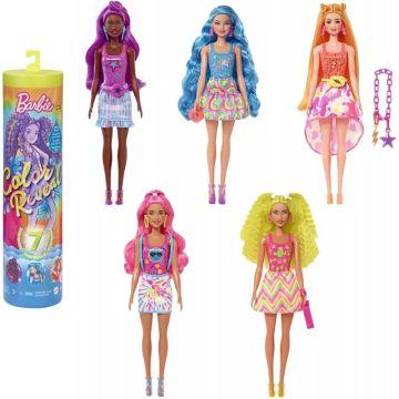 Muñeca Barbie Color Reveal con 7 sorpresas, serie Neon