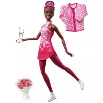 Muñeca Barbie Patinadora Sobre Hielo