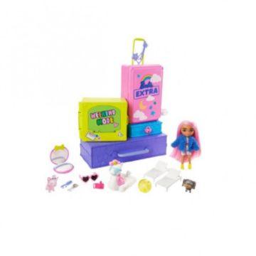 Playset y Muñeca Barbie Extra con accesorios