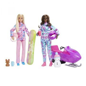 Set de juegos Barbie Deporte de Invierno con 2 muñecas y accesorios