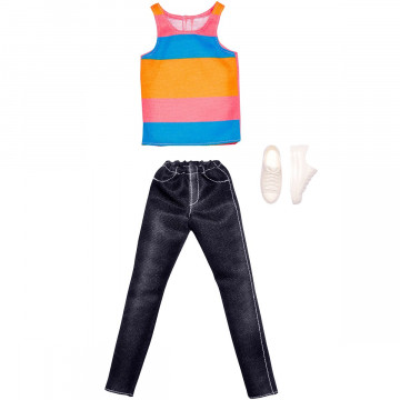 Barbie Fashions Ken Aspecto Completo Camiseta sin Mangas y Pantalones