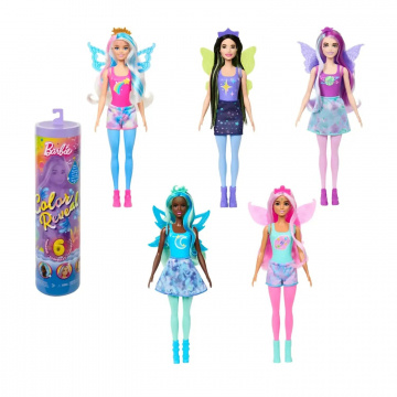 Muñeca Barbie Color Reveal Rainbow Galaxy (muñeca 1)