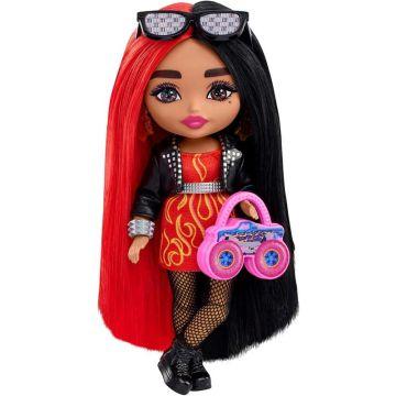 Muñeca Barbie Extra Minis con chaqueta de moto