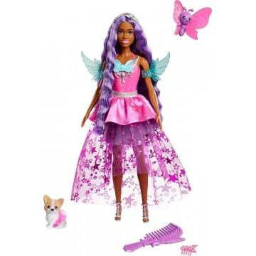 Muñeca Barbie con dos mascotas de cuento de hadas, Barbie 