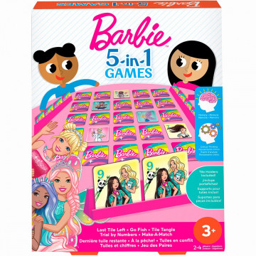 Juegos de Barbie 5 en 1