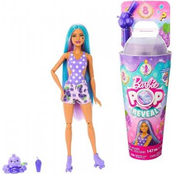 Muñeca Barbie Pop Reveal Slime morado