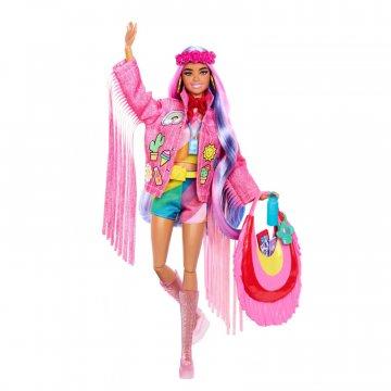 Muñeca Barbie de viaje con moda del desierto, Barbie Extra Fly
