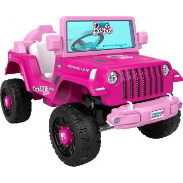 Power Wheels Barbie Jeep Wrangler Toddler Ride-On