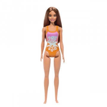 Muñeca Barbie de Playa en Naranja