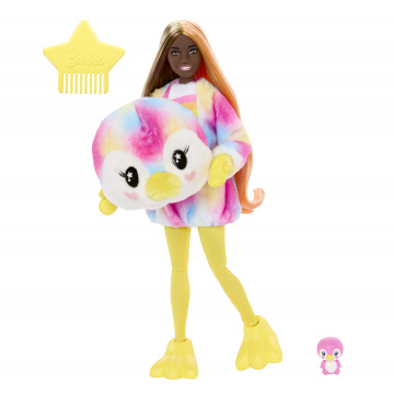 Muñeca Pingüino Barbie Cutie Reveal Color Dreams Series