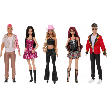 Barbie Set de Colección Muñecos RBD Paquete de 5 Personajes