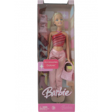 Muñeca Barbie Accessories Galore! (rosa)