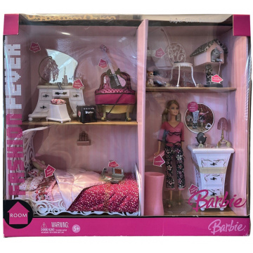 Muñeca y mobiliario Ultimate Loft Space Barbie Fashion Fever