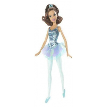 Muñeca Barbie bailarina (Azul)