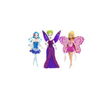 Pack Regalo Muñecas Azurz, Laverna y Elina de  Barbie Fairytopia Magic of the Rainbow