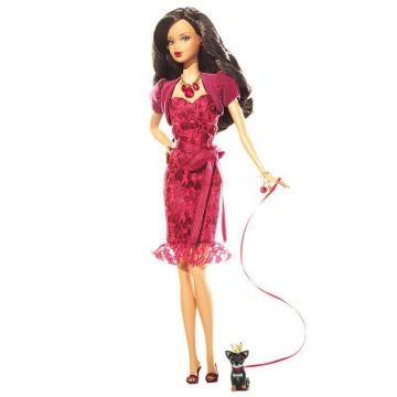 Muñeca Barbie Señorita Granate