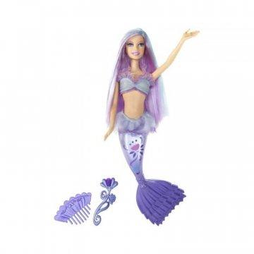 Barbie Fairytopia Cambio de color Sirena - Púrpura