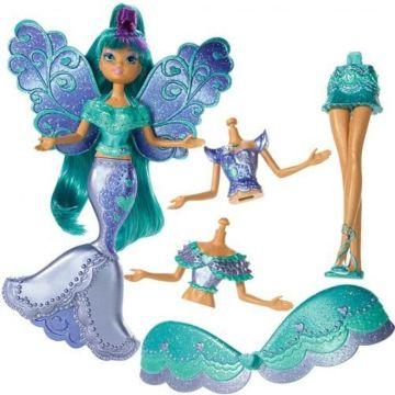 Sirena Azul Mezcla y Cambia Barbie Fairytopia