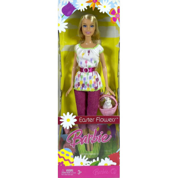 Muñeca Barbie Easter Flowers