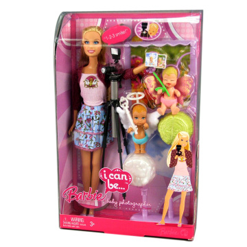 Set de Juegos Barbie Puedo ser... Fotógrafa para bebés