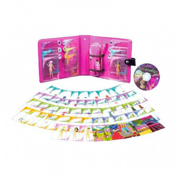Barbie I-Design cards+cd rom