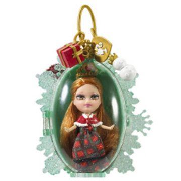 Muñeca de alegría navideña Ráfagas de copos de nieve Barbie Peekaboo Petites