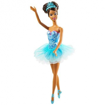 Muñeca Barbie Bailarina (Azul) (AA)