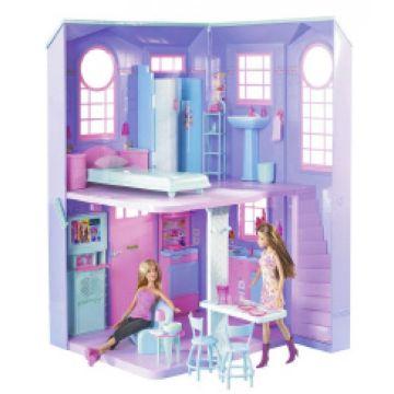 Casa Barbie con dos muñecas