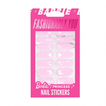 Barbie / Princess Nail Stickers Rosas de You Are The Princess