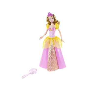 Muñeca Barbie Princesa (Rosa/Oro)