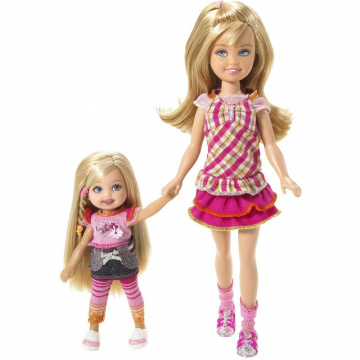 Muñeca Barbie Stacie & Kelly (Camping)