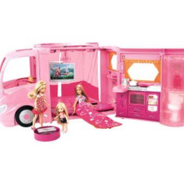 Barbie Glamour Camper con muñecas (Costco)
