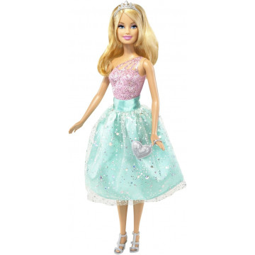 Muñeca Barbie Princess Party - Azul