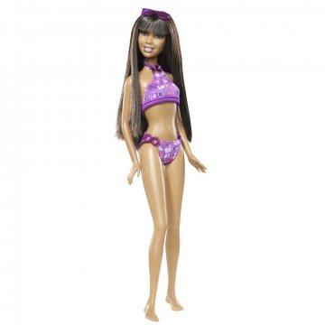 Muñeca Nikki Barbie (AA / Bañador morado)