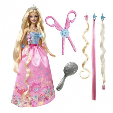 Barbie Cut 'N Style Princess (rubia)