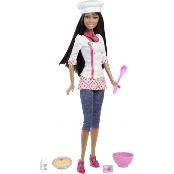 Muñeca Barbie Yo Puedo ser Chef (AA)