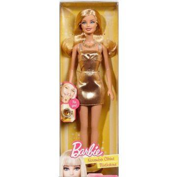 Muñeca Barbie Noviembre Birthstone (Kroger)