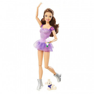 Muñeca Teresa Barbie Yo puedo ser... Patinadora sobre hielo (TRU)
