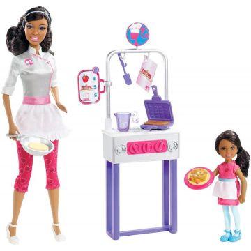 Muñeca Barbie Yo Puedo Ser...  Cocinera de Pancake