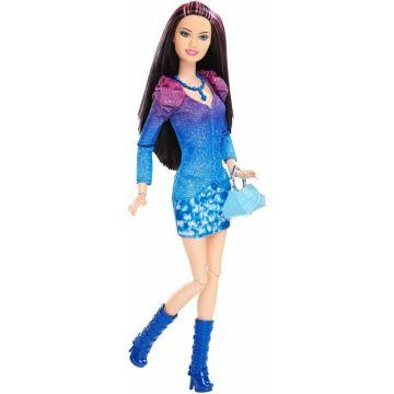 Muñeca Barbie Fashionista Raquelle (Pelo Negro/Azul)