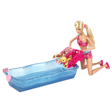 Cachorrito nadador Barbie