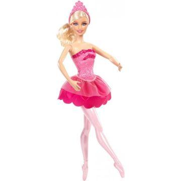 Muñeca Bailarina Básica Barbie y los zapatos rosa