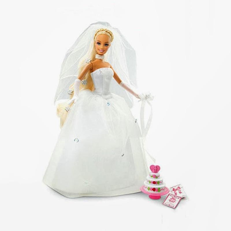 Muñeca Barbie preciosa novia